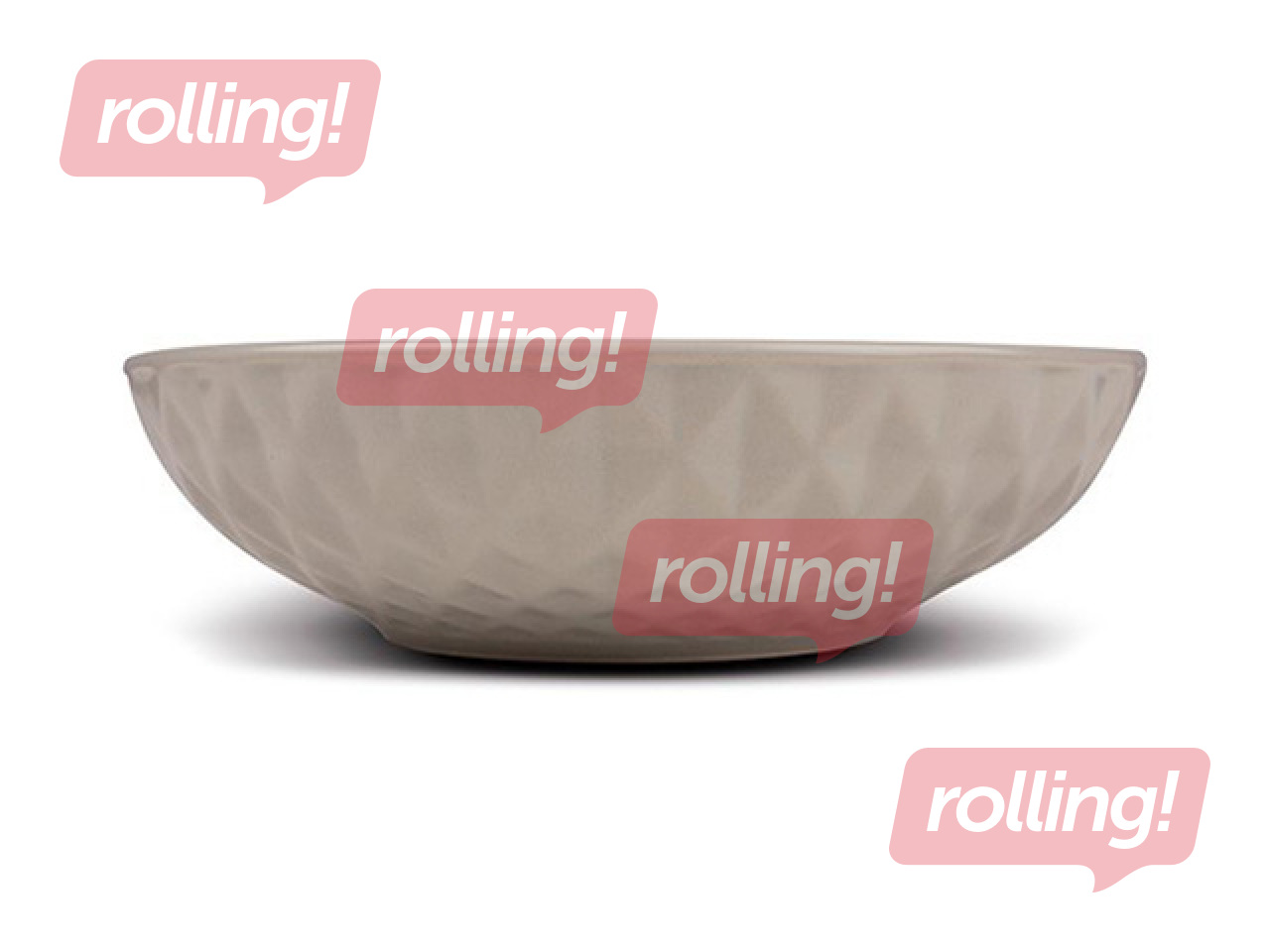 Миска Nava Soho Classic, керамическая, светло-коричневая, Ø20.5см