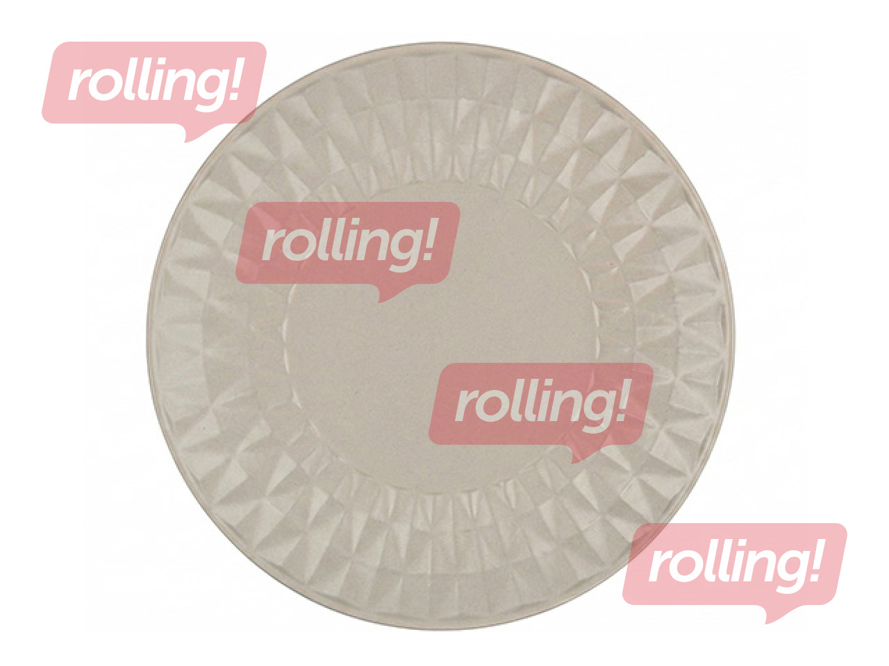 Šķīvis Nava Soho Classic, deserta, keramikas, gaiši brūns, Ø20cm