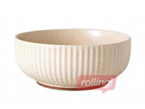 Bļoda Kitchisimo, keramika, balta, Ø14.5xh6cm, 530ml