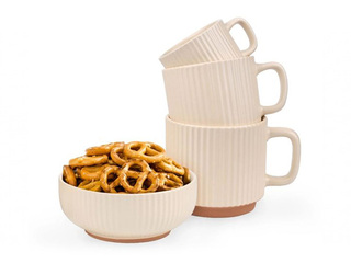 Bļoda Kitchisimo, keramika, balta, Ø14.5xh6cm, 530ml