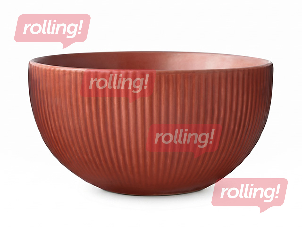 Bowl Kitchisimo, ceramic, brown, Ø15xh7.5cm, 710ml