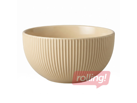 Bļoda Kitchisimo, keramika, bēša, Ø11.5xh6cm, 320ml