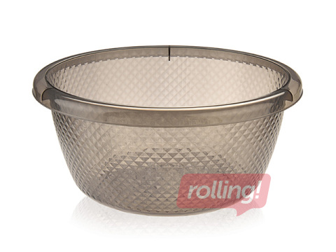 Bļoda Bager, plastmasas, caurspīdīga, Ø29,5x13,5cm, 6l