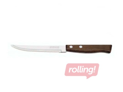 Steak knife with ribbed blade, Tramontina