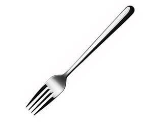 Table fork Faro, silver
