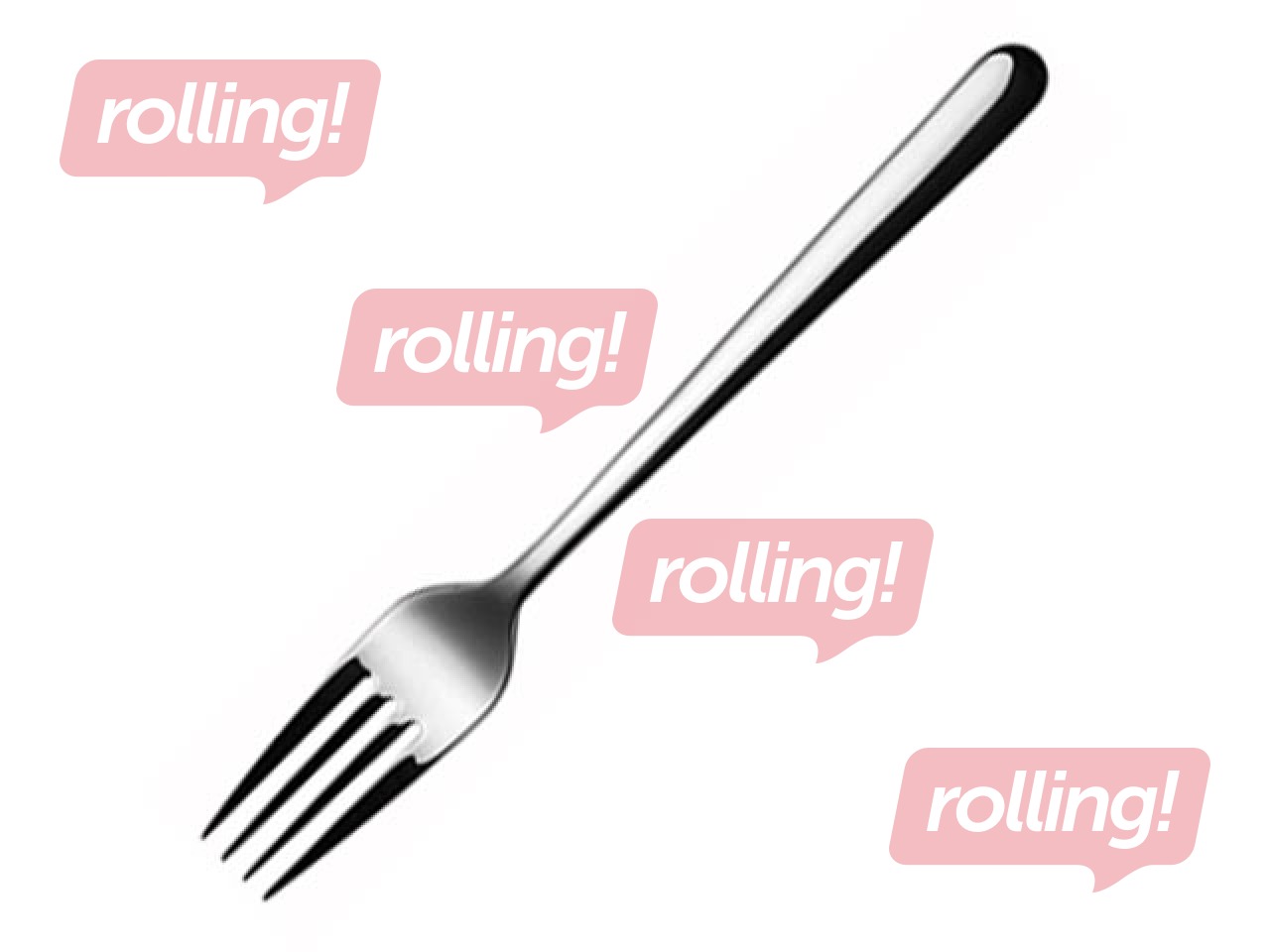 Table fork Faro, silver