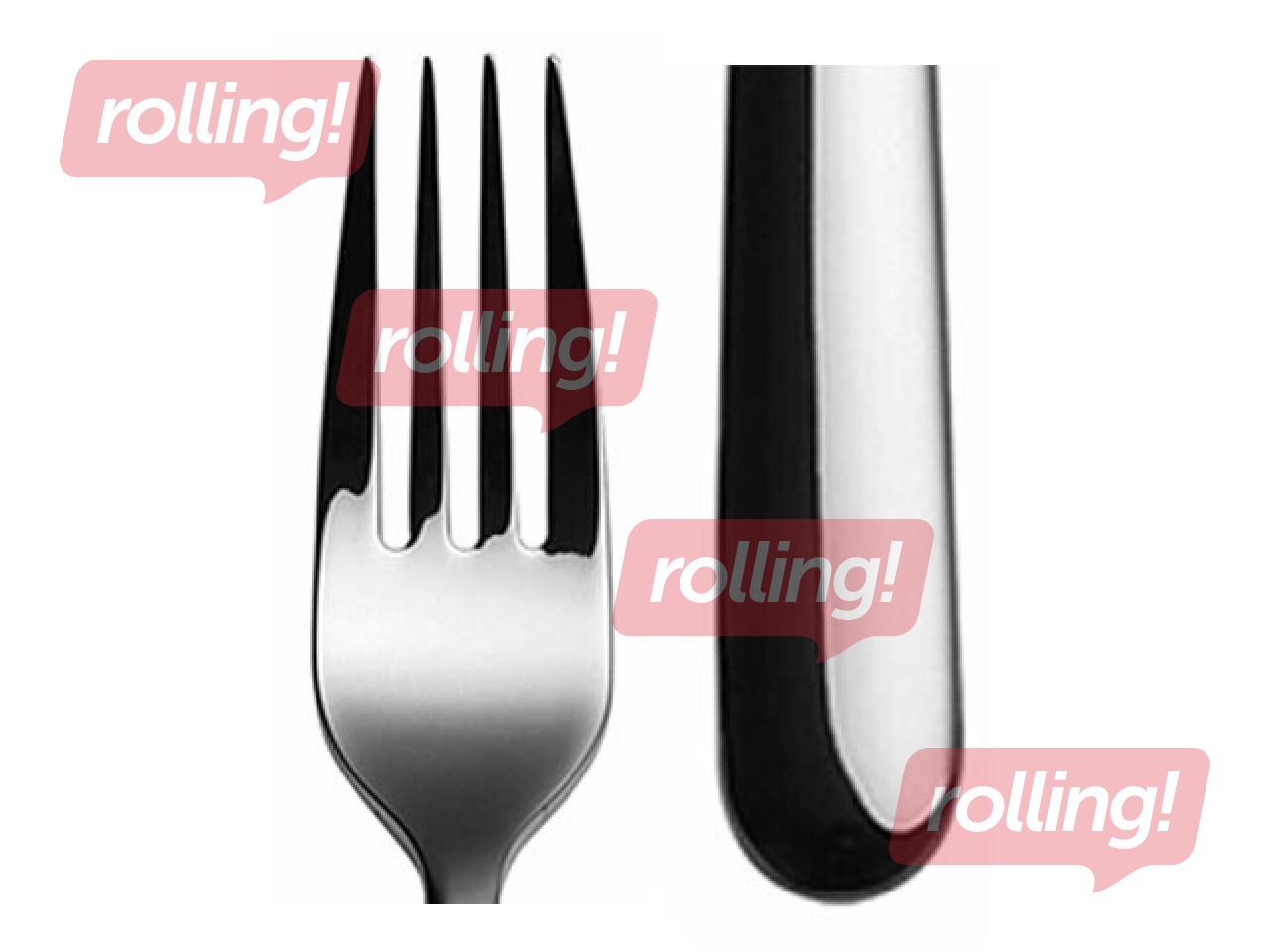 Table fork Faro, silver