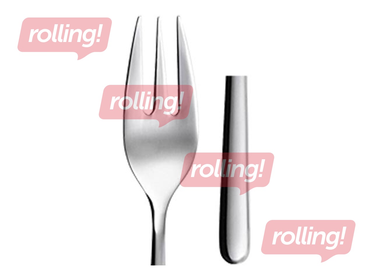 Kūku dakša Solaswiss Faro, sudraba