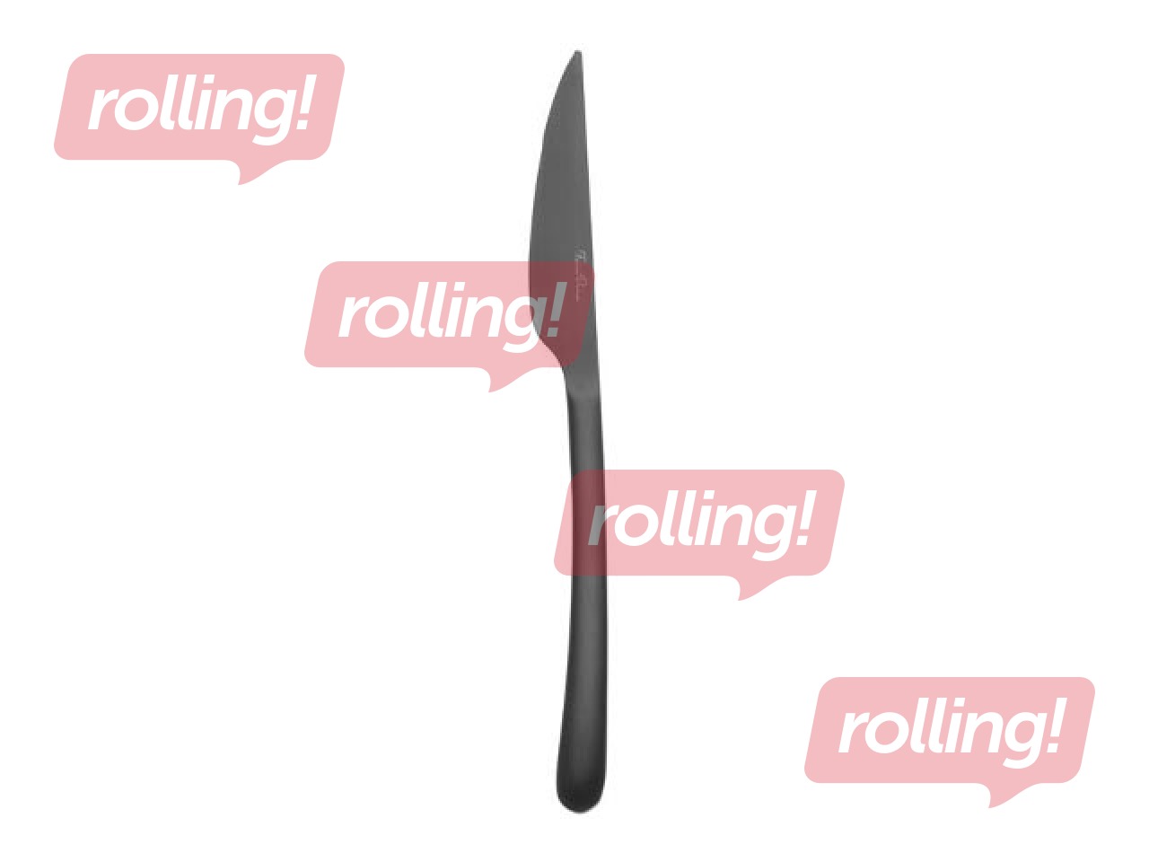 Table knife Amarone, black