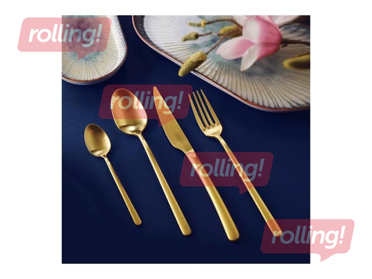 Table fork Amarone, gold
