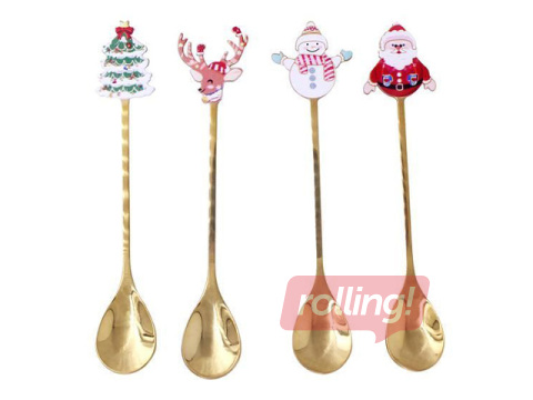 Teaspoon set Toro, Christmas, 4 pcs