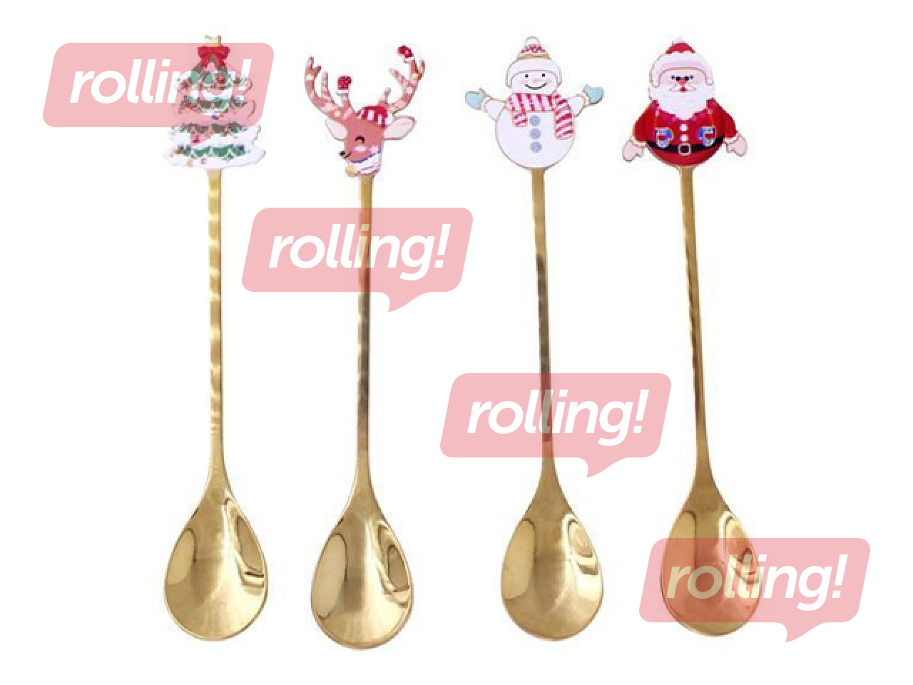 Tējkarošu komplekts Toro, Ziemassvētki, 4 gab.