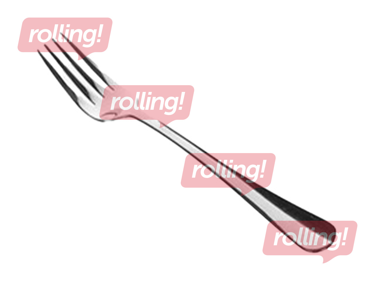 Galda dakša Banquet, Colette, sudraba, 21cm