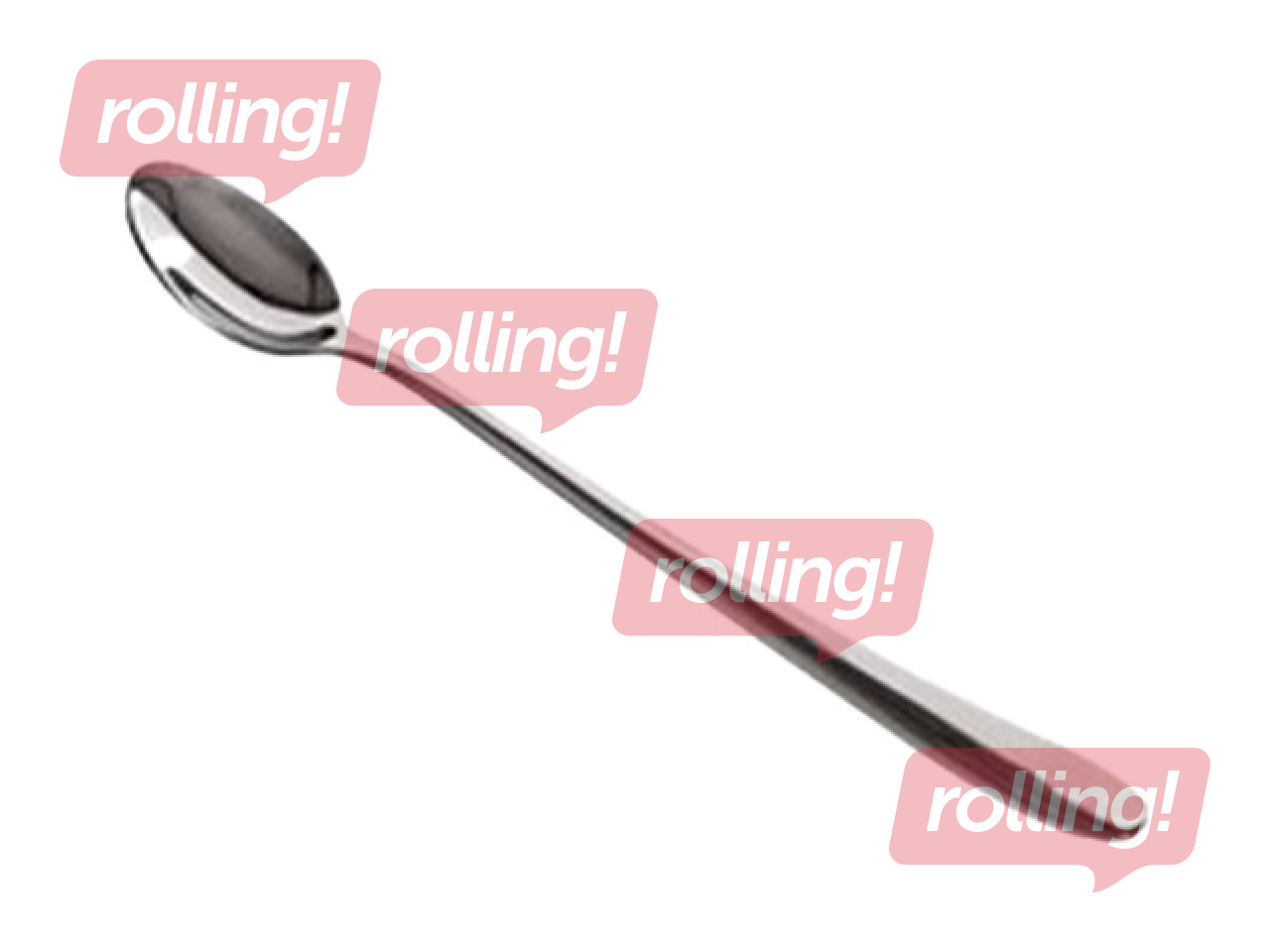 Baarilusikas Colette, hõbedane, 17.7cm, 3 tk