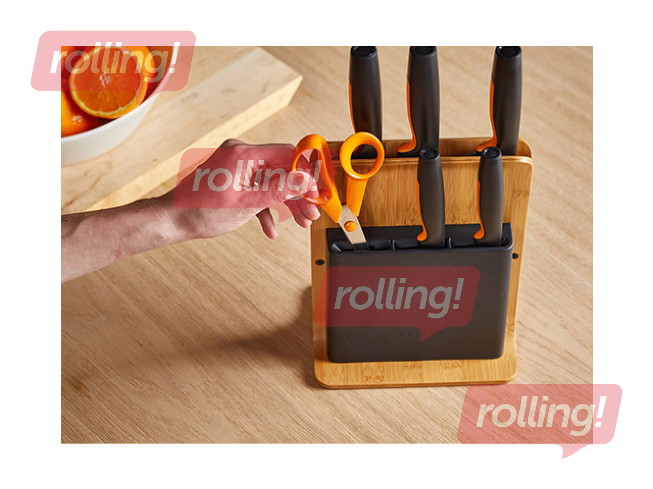 Noakomplekt Fiskars alusega, 5 tk.