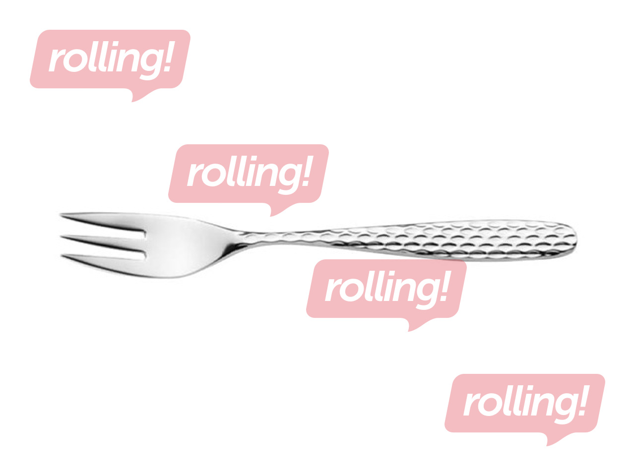 Kūku dakša Tessa, sudraba