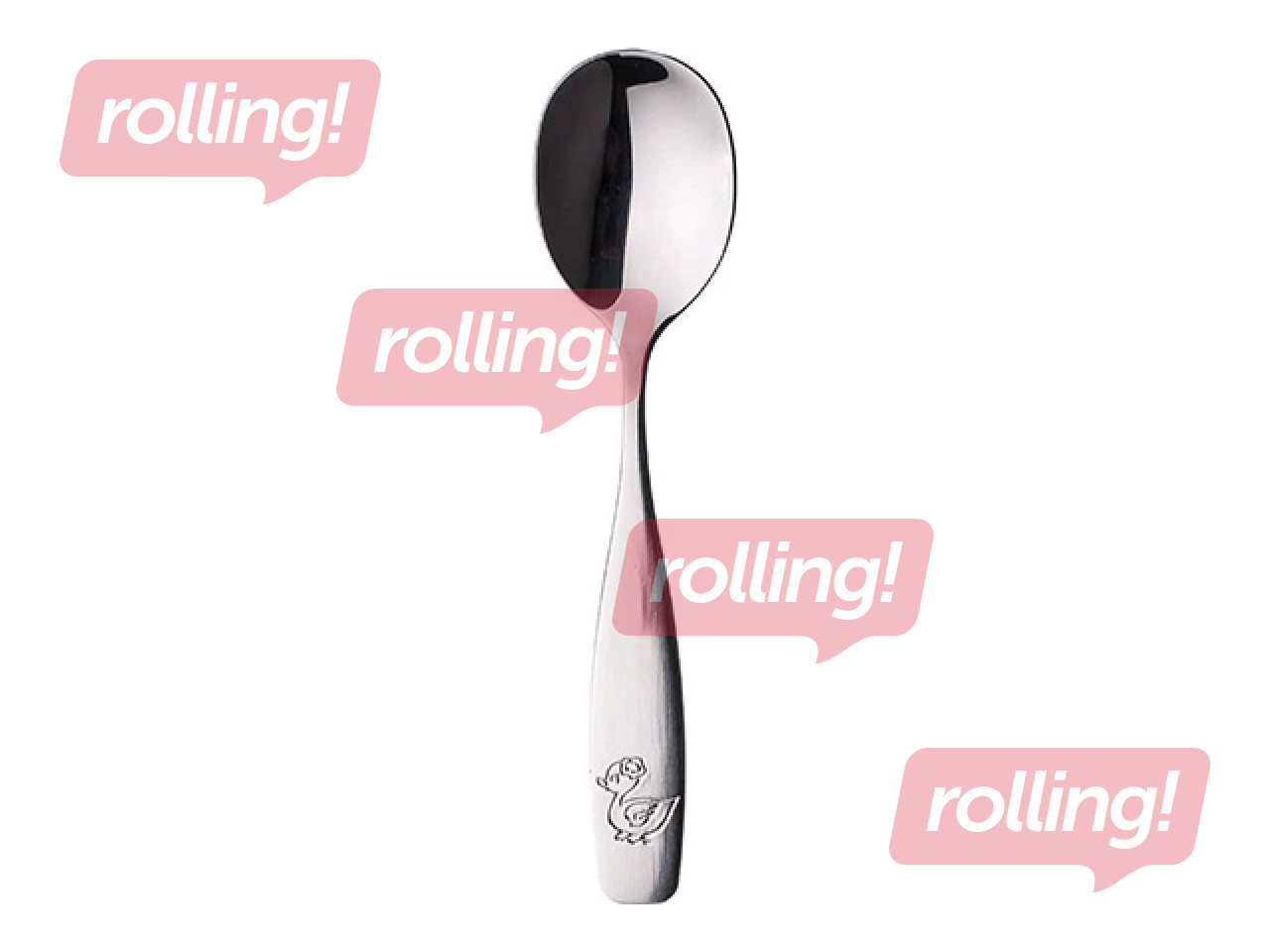 Spoon Animals, for children, 13.8cm