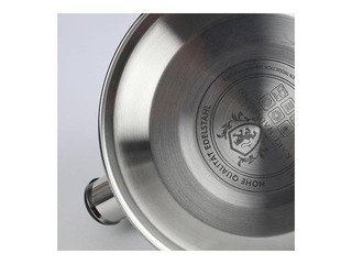 Tējkanna Prymus-AGD, ar svilpi, nerūsējoša tērauda, 2l