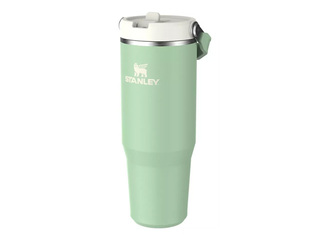 Термокружка с трубочкой Stanley, The IceFlow Flip Straw Tumbler, светло-зеленая, 0.89л
