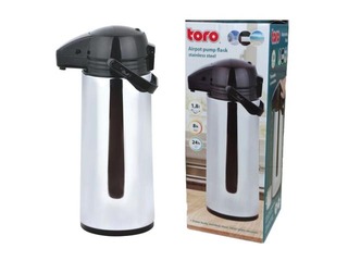 Thermos with pump, 1.8l