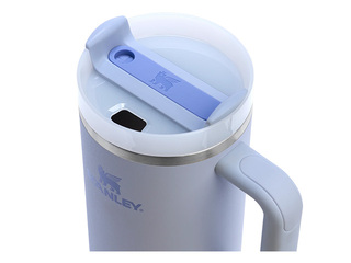 Termokrūze Stanley, Quencher H2.0 Flowstate, ar salmiņu, gaiši zila, 1.18l