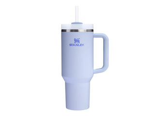 Термокружка Stanley, Quencher H2.0 Flowstate, с трубочкой, светло-голубая, 1.18л