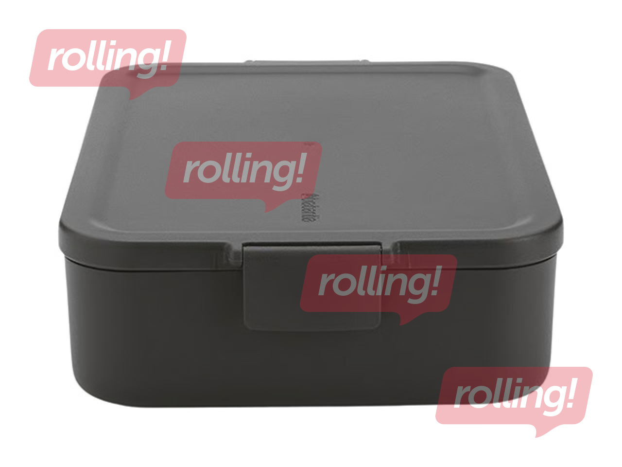 Pusdienu kaste Brabantia Make & Take Bento, tumši pelēka, 2l