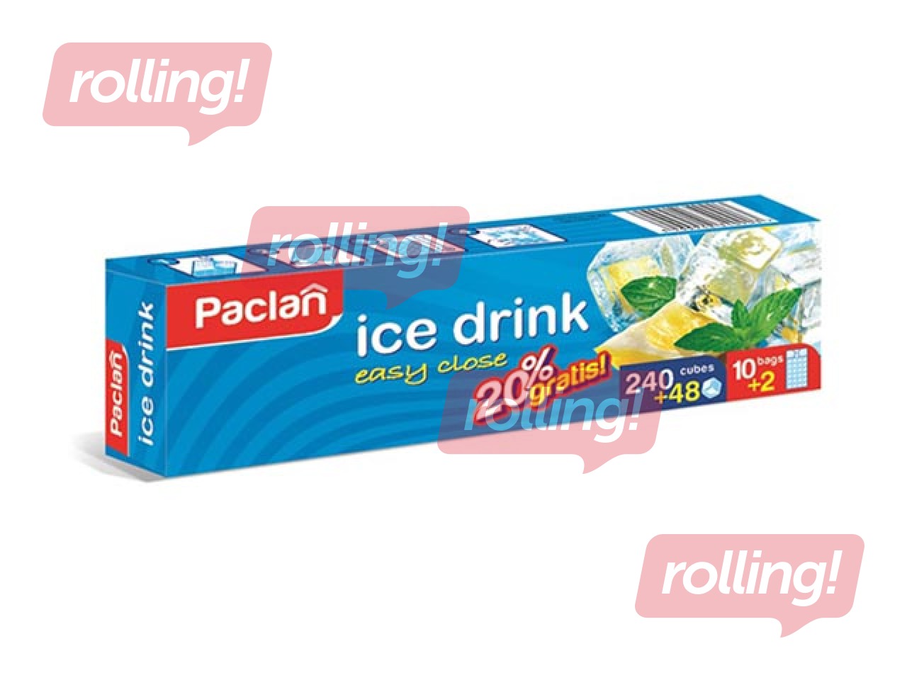Ice bags 12 x 24 pcs, box