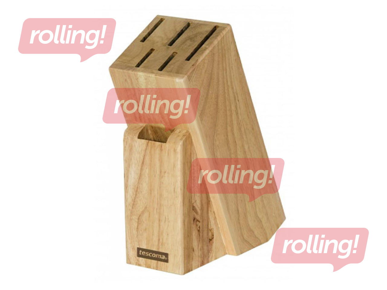 Подставка для ножей Tescoma Woody, на 5+1 ножей