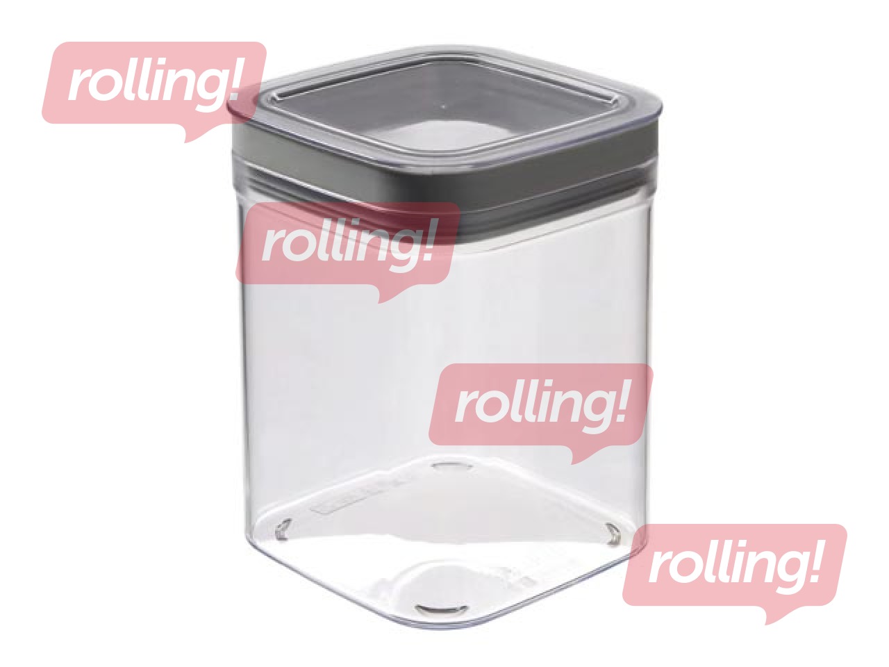 Uzglabāšanas trauks Dry Cube, kvadrtāta,12x12x15cm, 1,3l