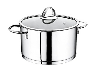 Pot with lid O.M.S., stainless steel, 2.9l, 20cm