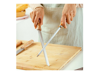 Nažu asināmais Nava, ar koka rokturi, 30.5cm