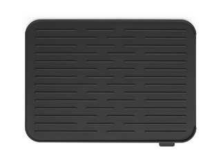 Trauku žāvēšanas paliktnis SinkSide, silikona, tumši pelēks, 44x33cm