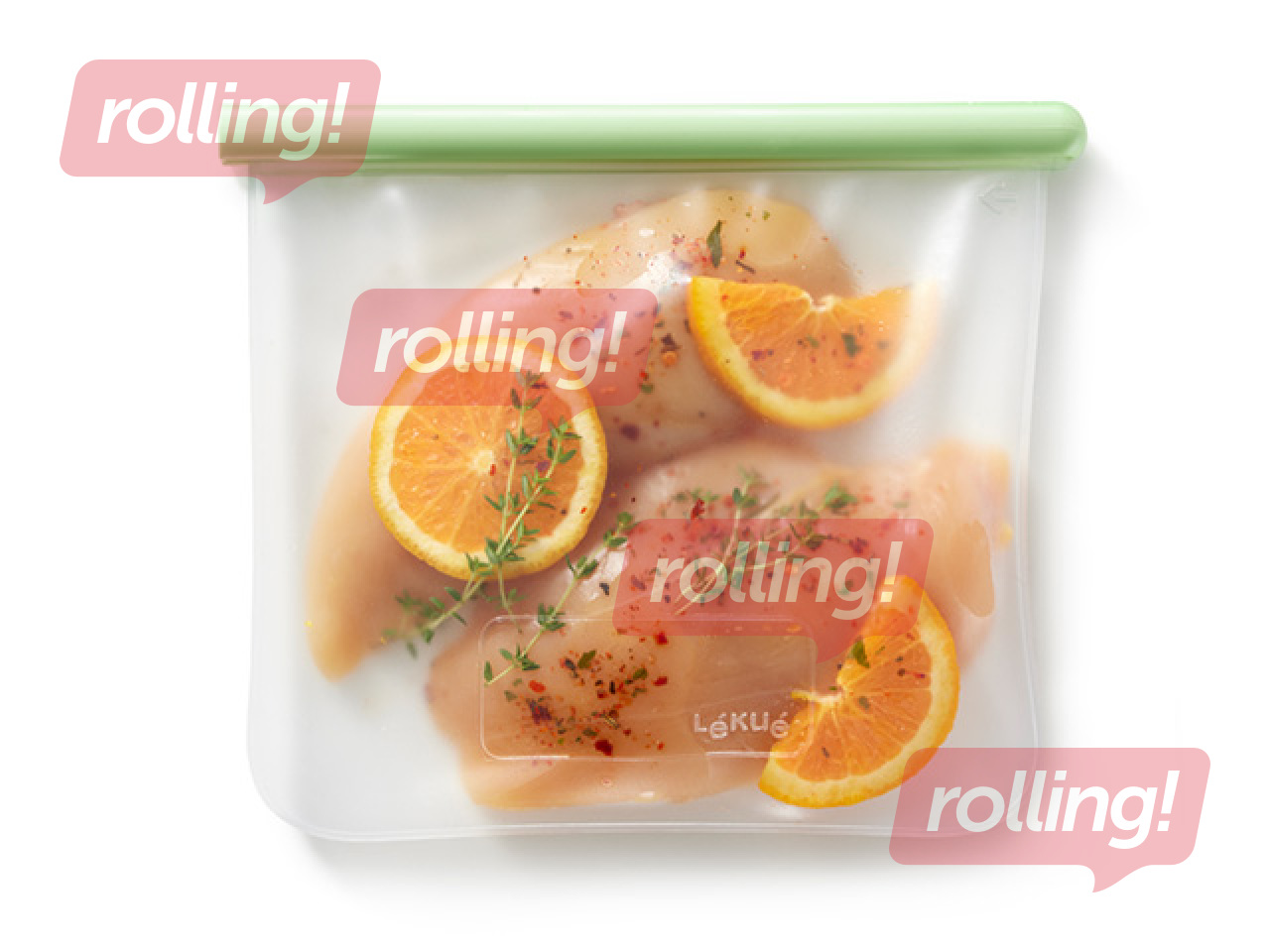 Toidukott Lekue, korduvkasutatav, M suurus