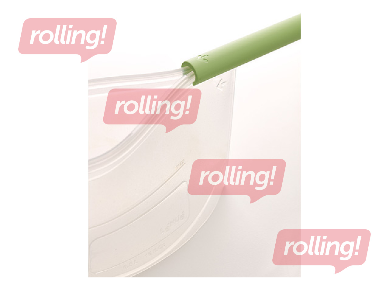 Pārtikas maisiņš Lekue, atkārtoti izmantojams, silikona, 0.5l