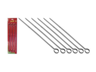 Grillvardad Asi Collection, metallist, 30cm, 6 tk.