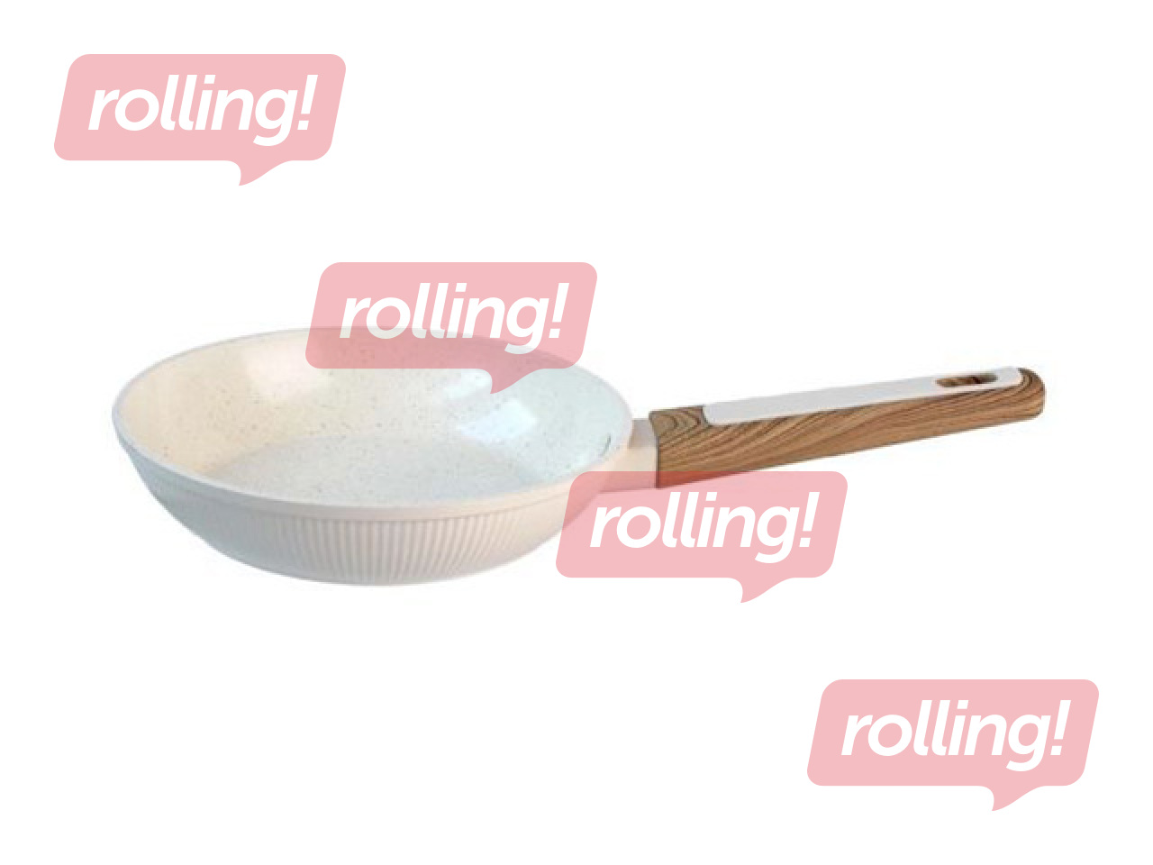 Panna Kitchisimo Bianco, alumīnija ar keramikas pārklājumu, Ø28cm