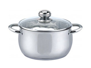 Кастрюля Tesorri, Apple, с крышкой, нержавеющая сталь, 3.6л