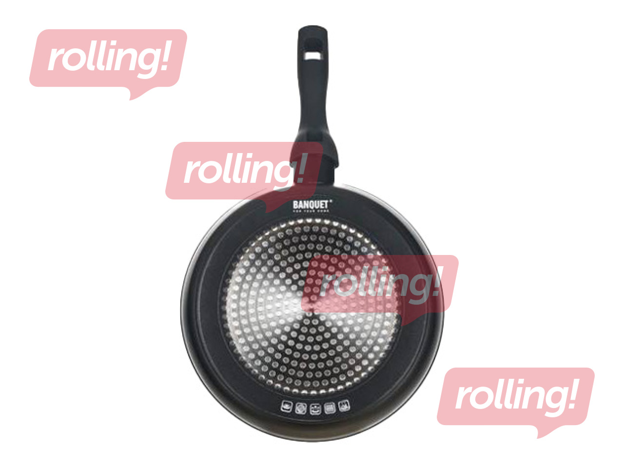 Panna Banquet Grazia, alumīnija,  Ø24cm