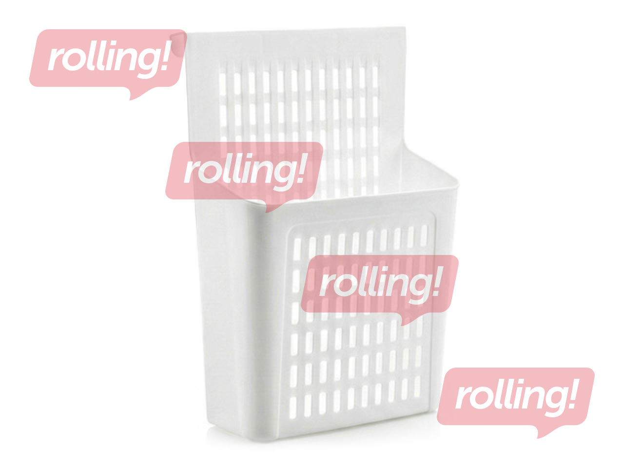 Organizators Dunyaplastik, uzkarināms, balts, 25x12x35cm