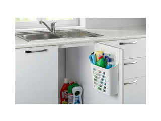 Organizators Dunyaplastik, uzkarināms, balts, 25x12x35cm