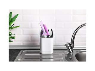 Galda piederumu turētājs Emhouse, ar paplāti, dažādas krāsas