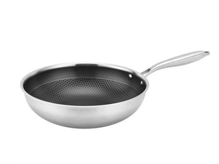 Сковорода WOK Kitchisimo, из нержавеющей стали, Ø28cm