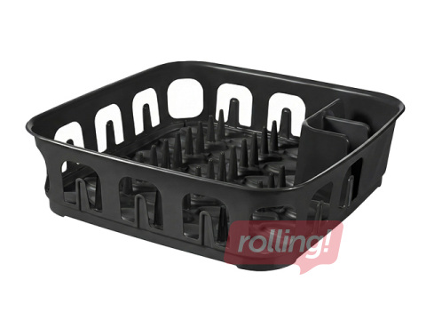 Сушилка для посуды Curver, тёмно-серая, 39.1×39.1×10.9см