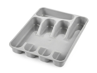 Galda piederumu organizators Keeeper, pelēks, 33.5x26.5x5cm