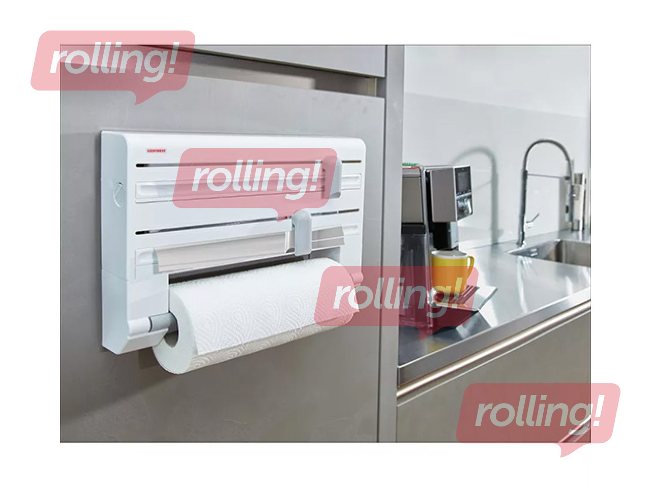 Держатель Leifheit, Parat, для бумаги, фольги, плёнки, 38.5x7x26.5