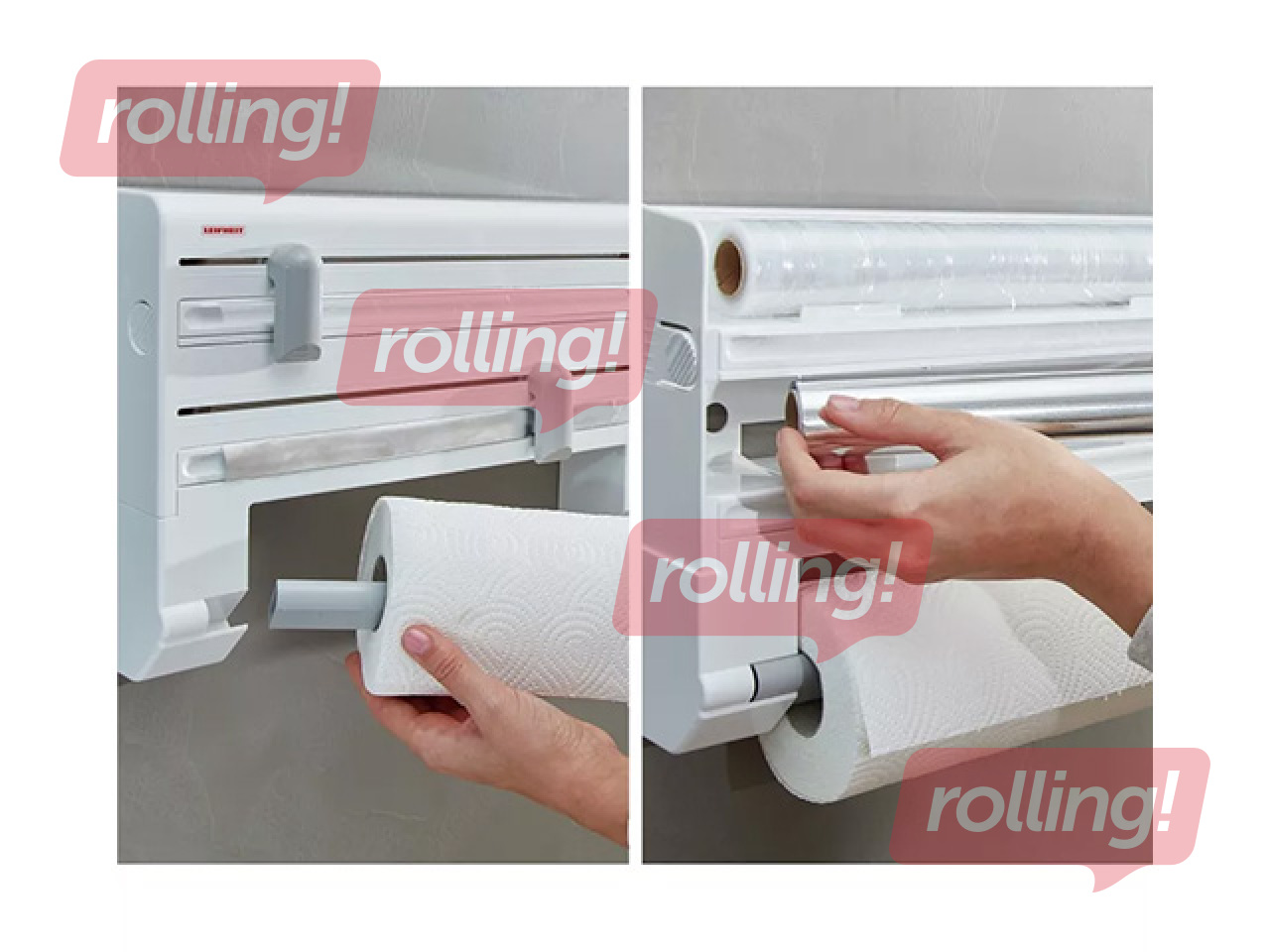 Держатель Leifheit, Parat, для бумаги, фольги, плёнки, 38.5x7x26.5