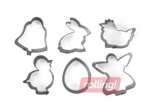 Cepamformas Guardini, Lieldienu, cepumu un piparkūku, 6 gab.