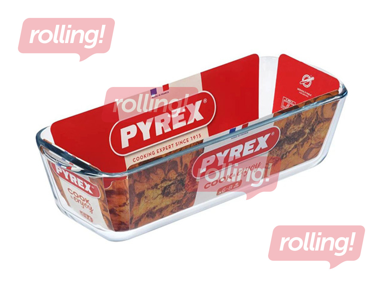 Форма для запекания Pyrex, Cook&Enjoy, стеклянная, 31×12см, 1.7л