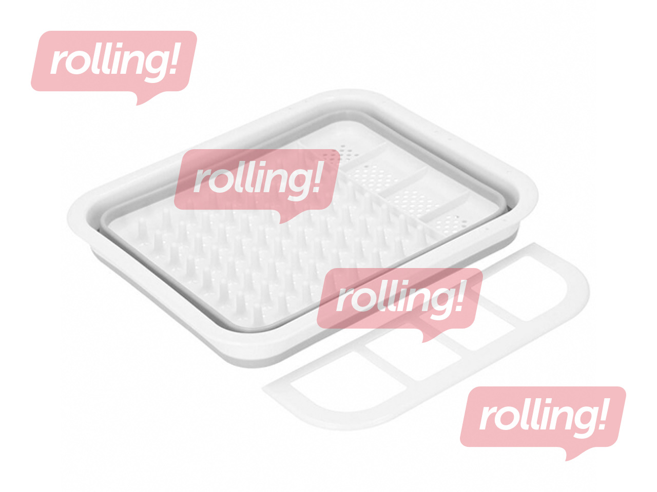 Trauku žāvētājs Springos, saliekams, 36x31x12cm